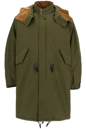 BARBOUR x BARACUTA Parka Imbottito Con Cappuccio