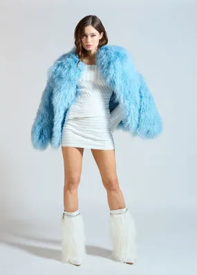 Bleu Fur Coat