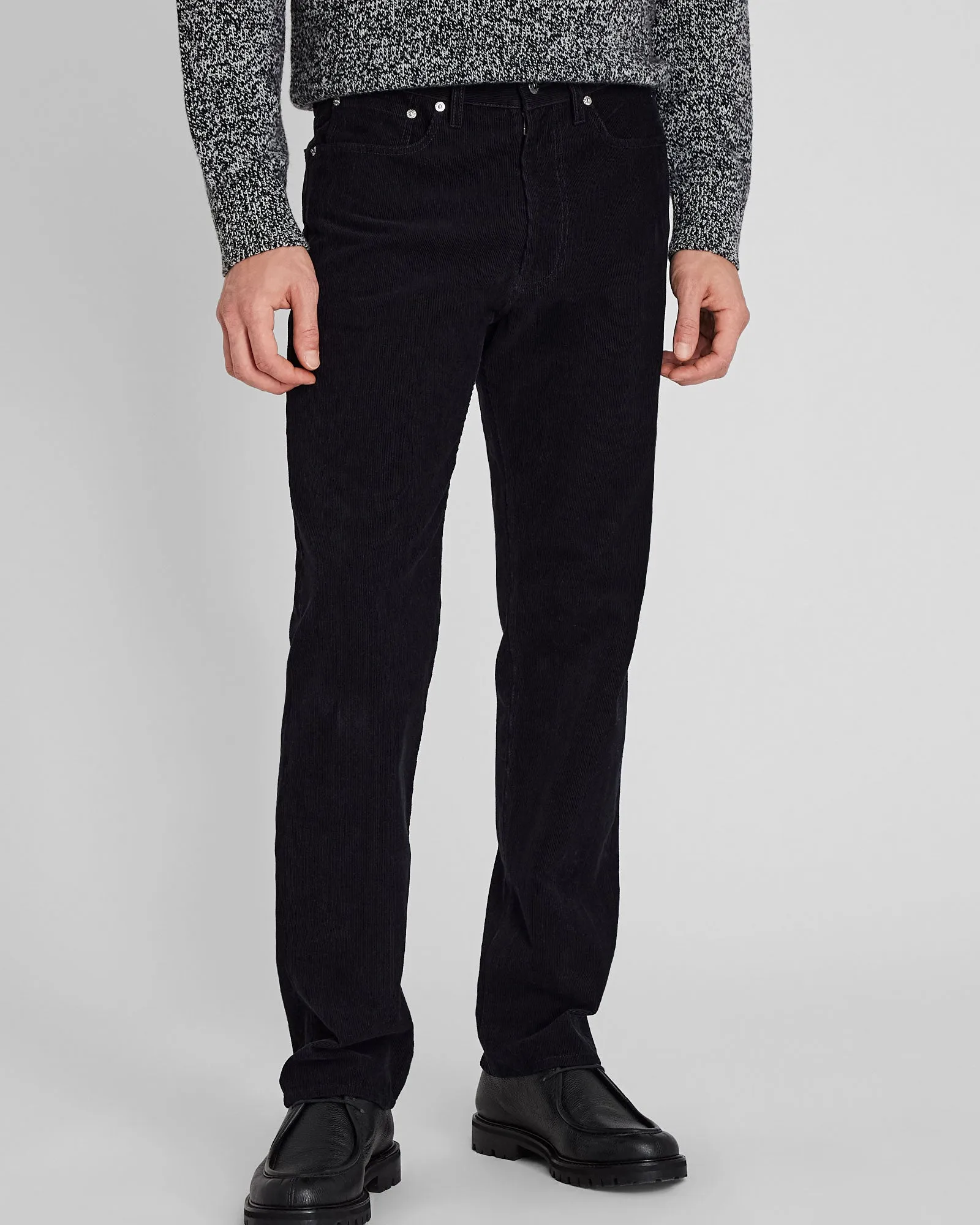 Corduroy 5-Pocket Straight Pant