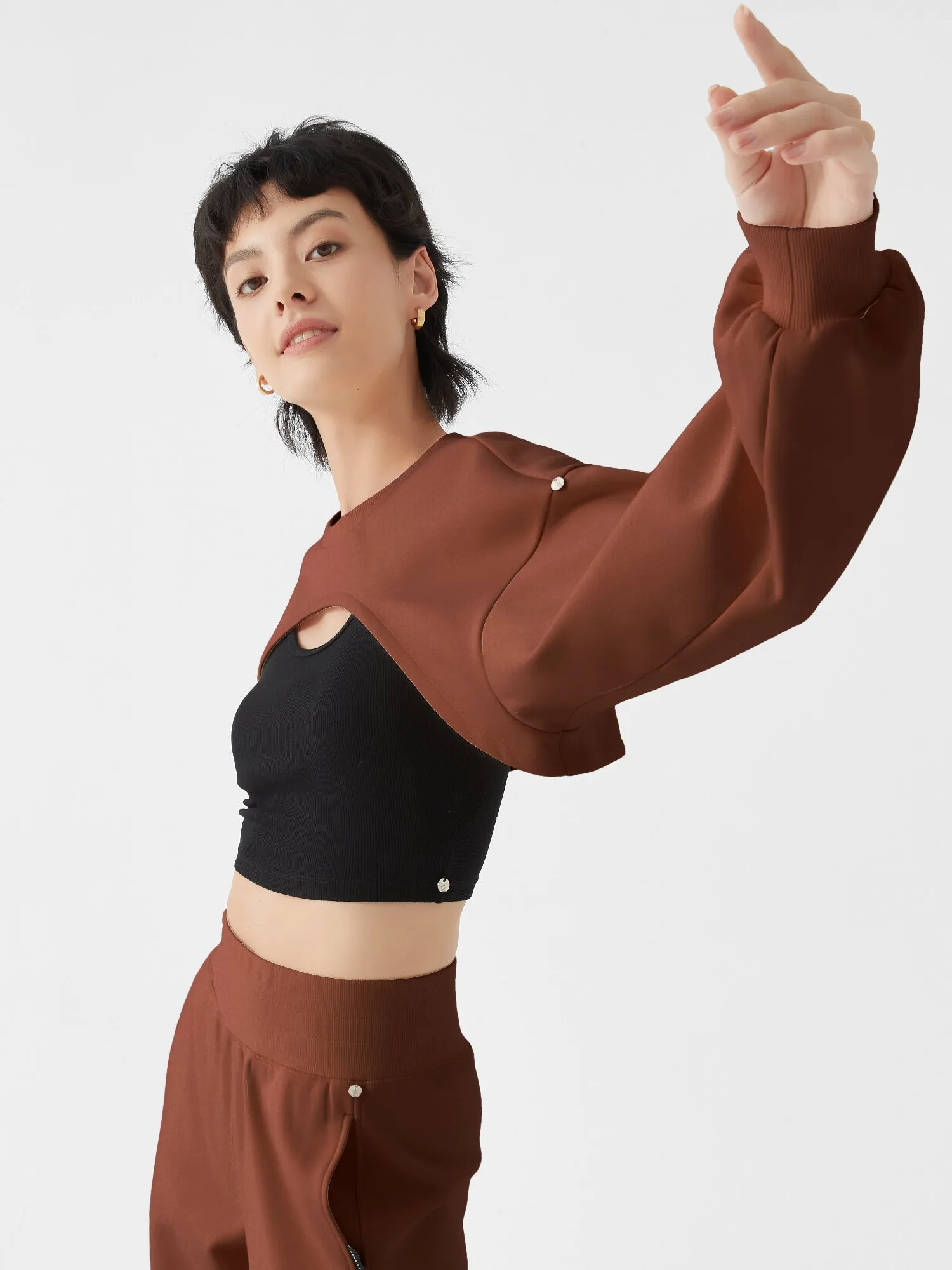 Cubby Shrug Sweater, Cropped