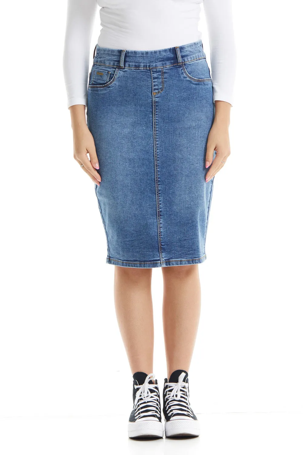 Denim Jean Pencil Skirt for Women 'Brooklyn' EX802149