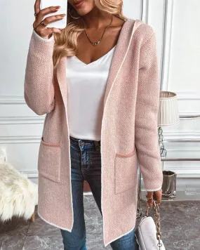 Elegant casual cardigan with pockets