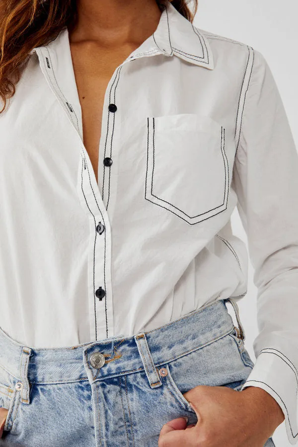 Free People Power Move Bodysuit