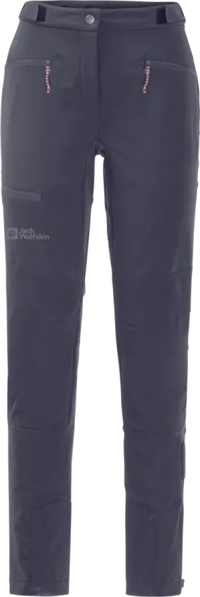 Jack Wolfskin Women&#x27;s Salmaser Pants Graphite | Buy Jack Wolfskin Women&#x27;s Salmaser Pants Graphite here | Outnorth