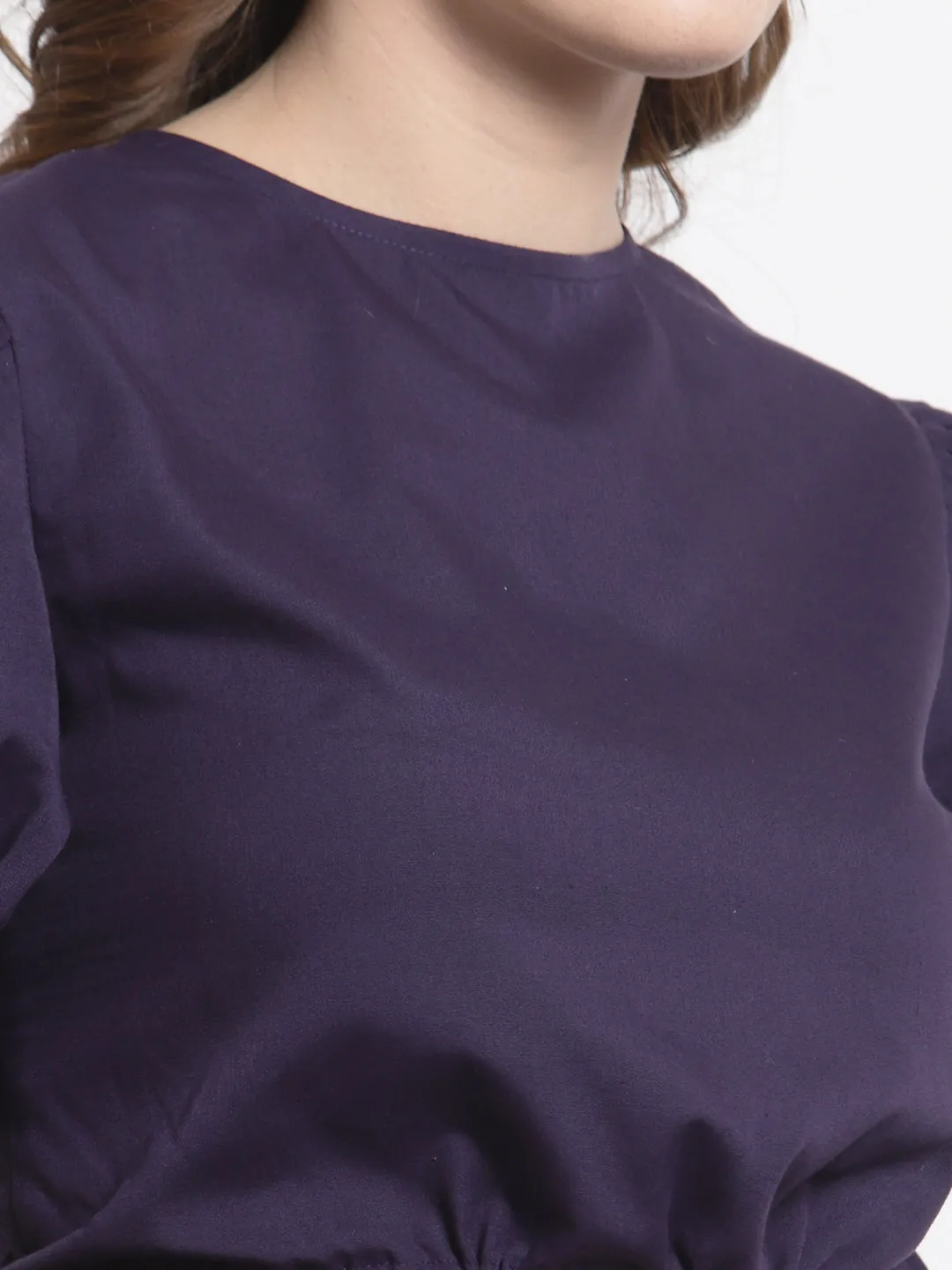 Layered Skirt With Crop Top Co-Ord Set