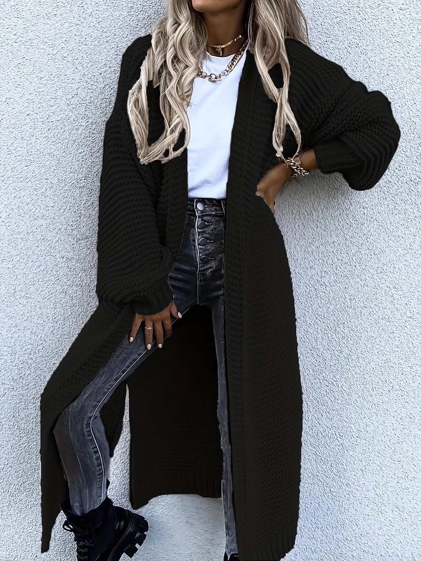 Long Cardigan Woman