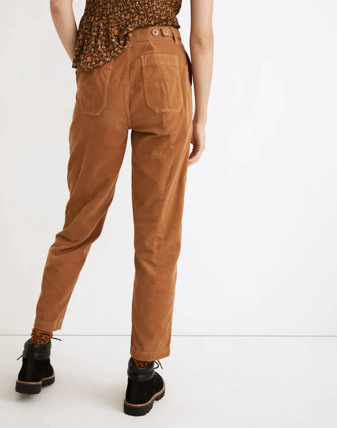 Madewell Corduroy Straight Pants (25)
