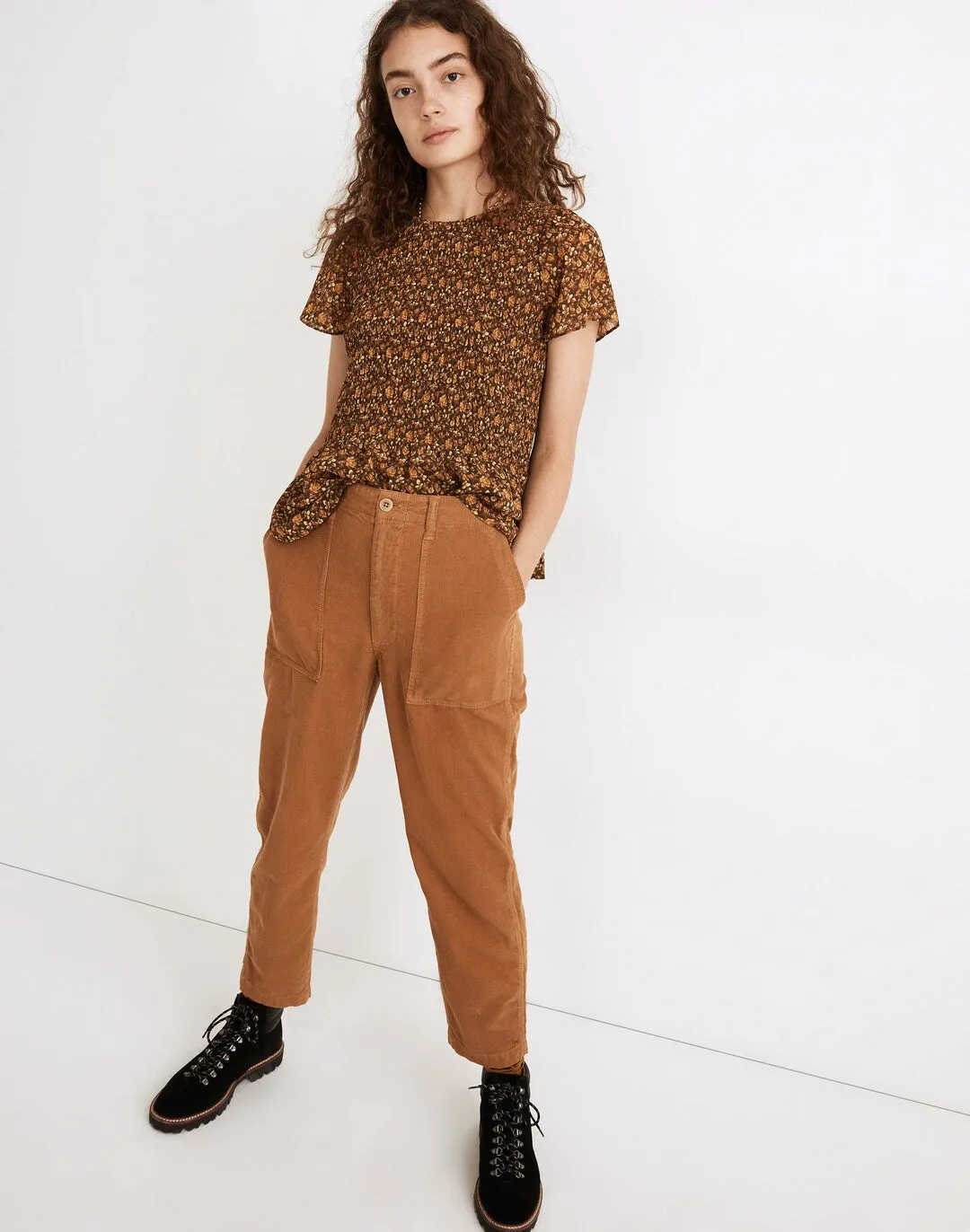 Madewell Corduroy Straight Pants (25)
