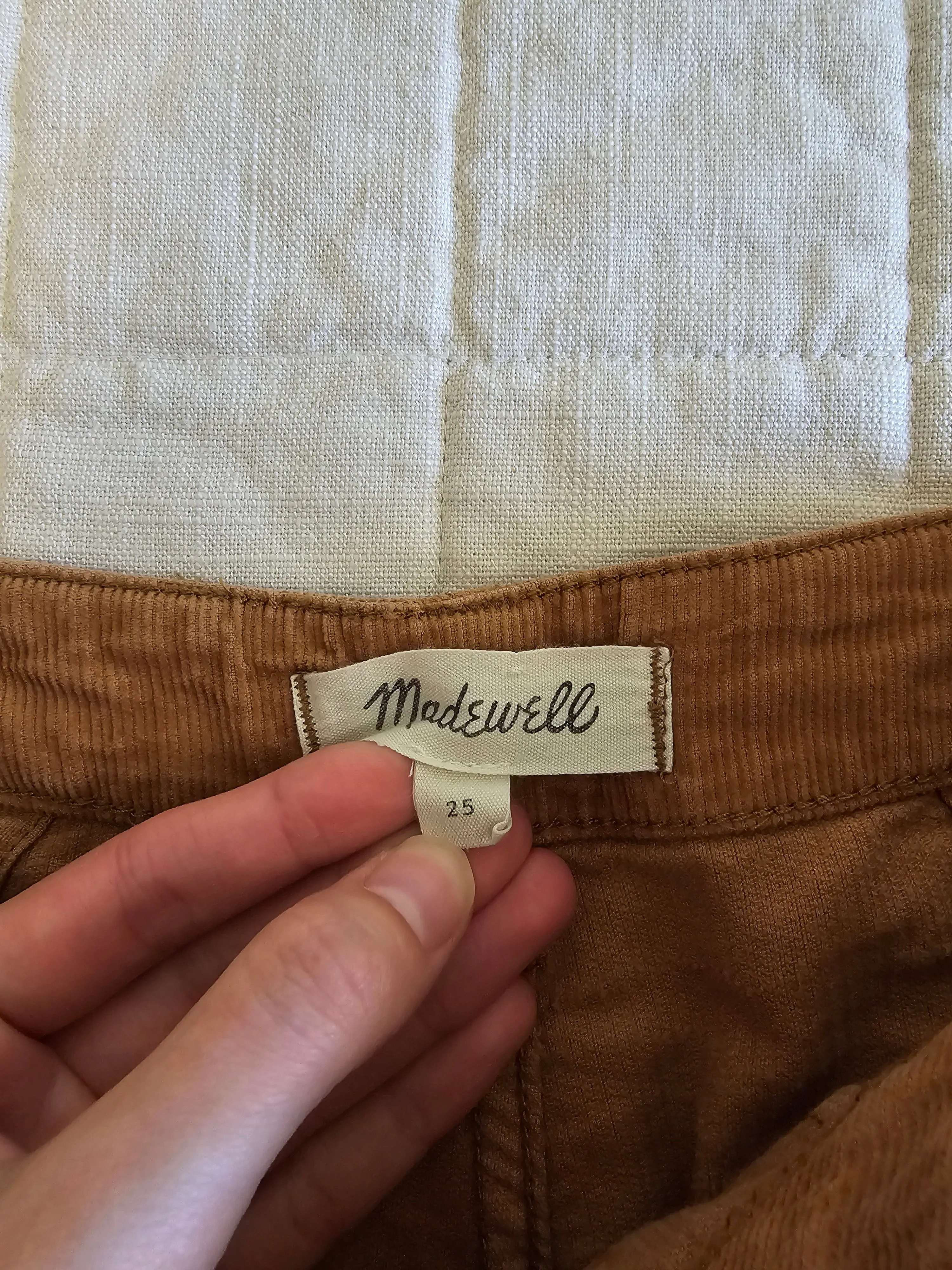 Madewell Corduroy Straight Pants (25)
