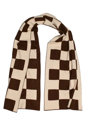 Mahogany Presley Knit Scarf