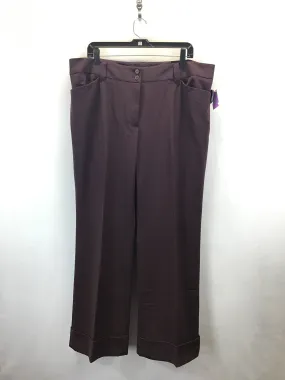 Pants Dress By Lane Bryant In Purple, Size: 20