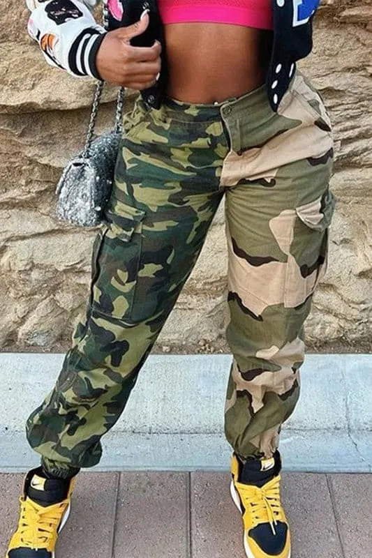PZ271 Camouflage Ankle Pants