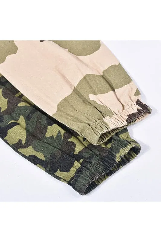 PZ271 Camouflage Ankle Pants