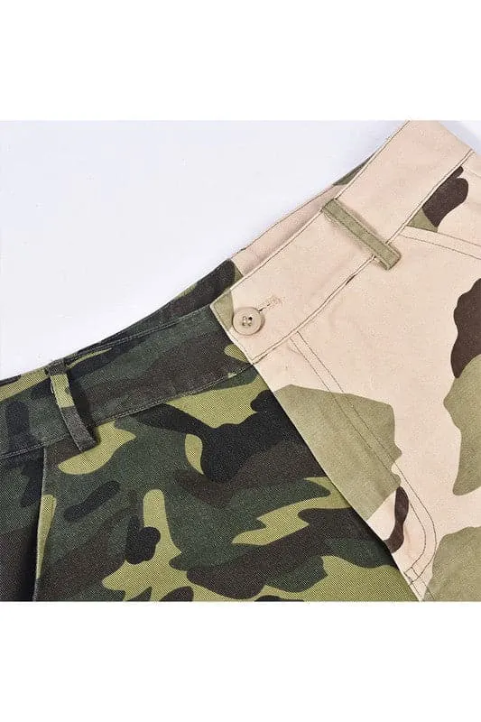 PZ271 Camouflage Ankle Pants