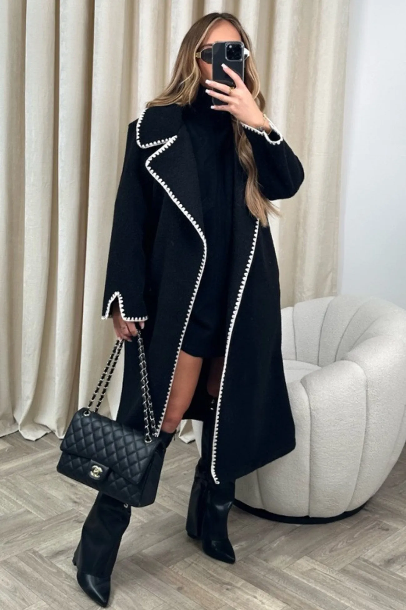 Sanne - Stylish Open Jacket