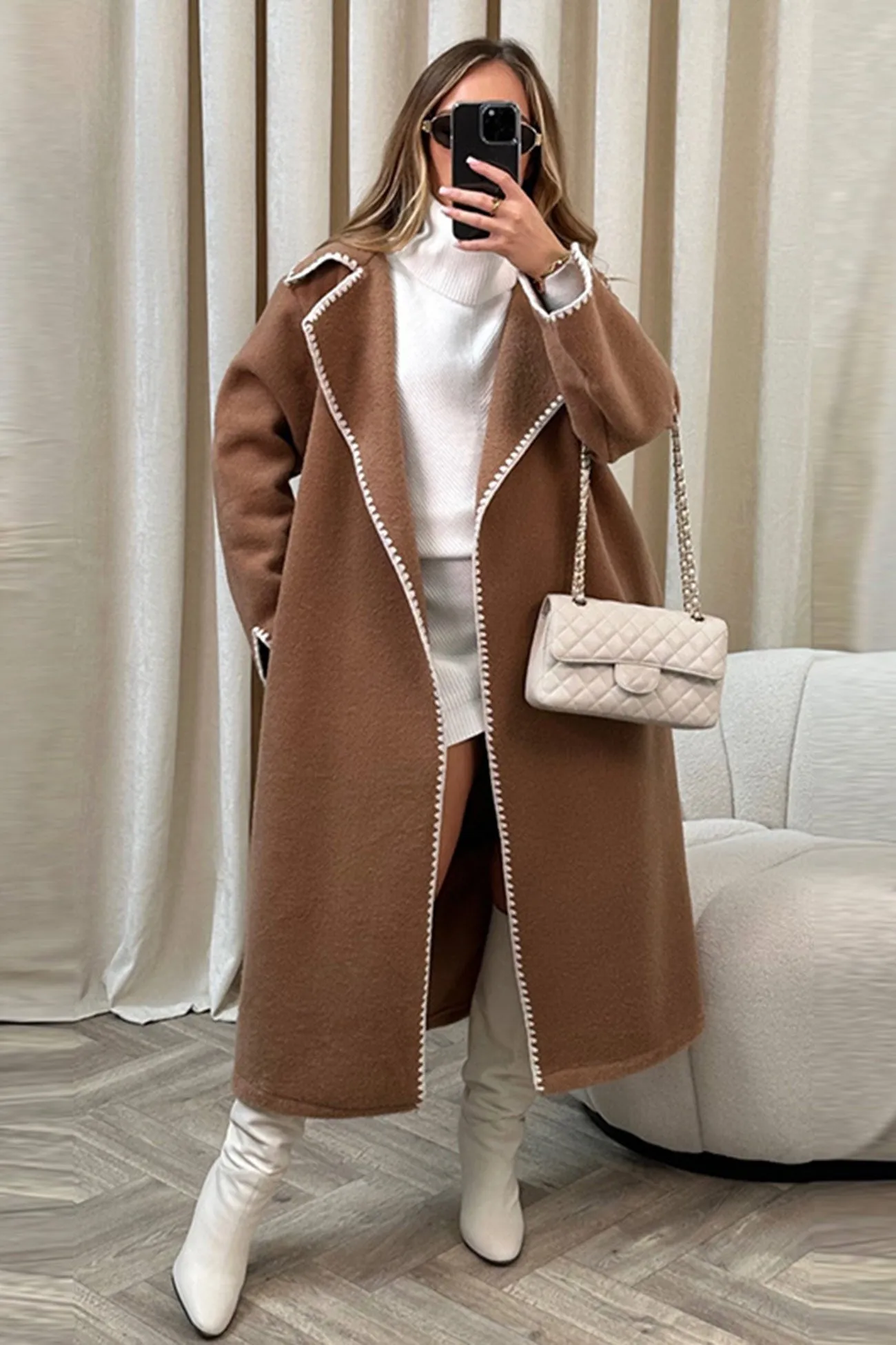 Sanne - Stylish Open Jacket