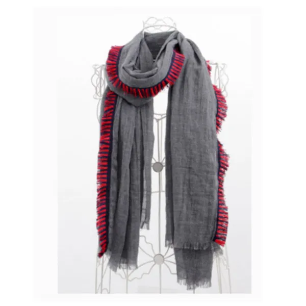 THE LAURA - Casual Monochrome Scarf - Mini Piano